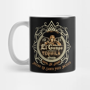 El Guapo Tequila Label Mug